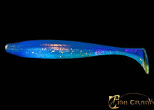 Lade das Bild in den Galerie-Viewer, Wild Rover Shad - Black Yellow - UV Activ - 12,5 cm