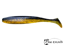 Lade das Bild in den Galerie-Viewer, Wild Rover Shad - Black Yellow - UV Activ - 12,5 cm
